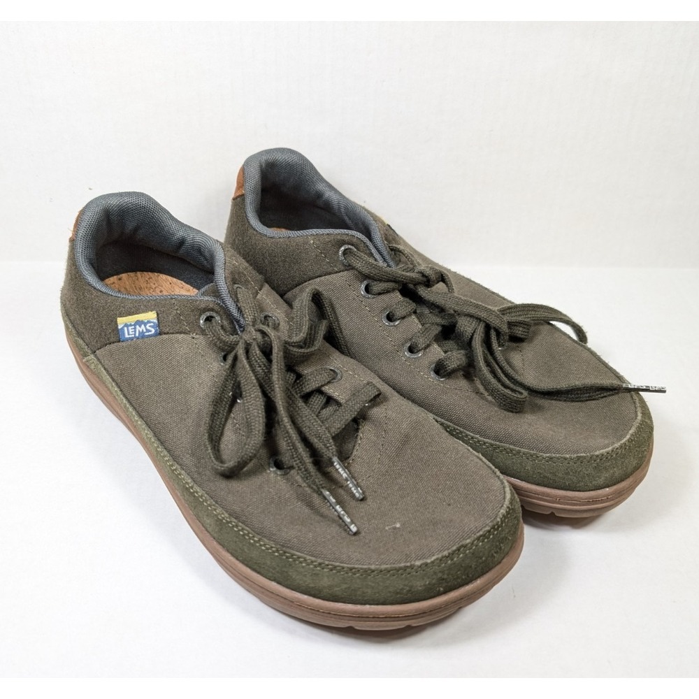 Lems Chillum Shoes Mens 8 Womens 9.5 Green Spruce